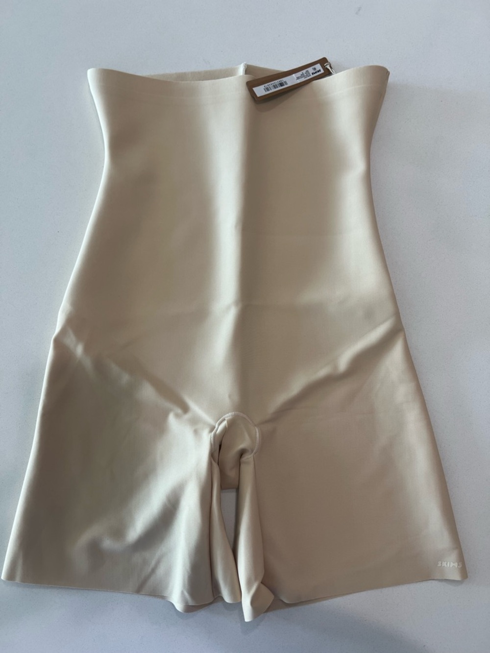 SKIMS High-Waist Core Sculpting Short in Sand